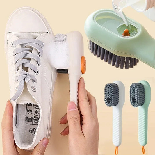 Multifunctional Shoe Brushes With Soap Dispenser