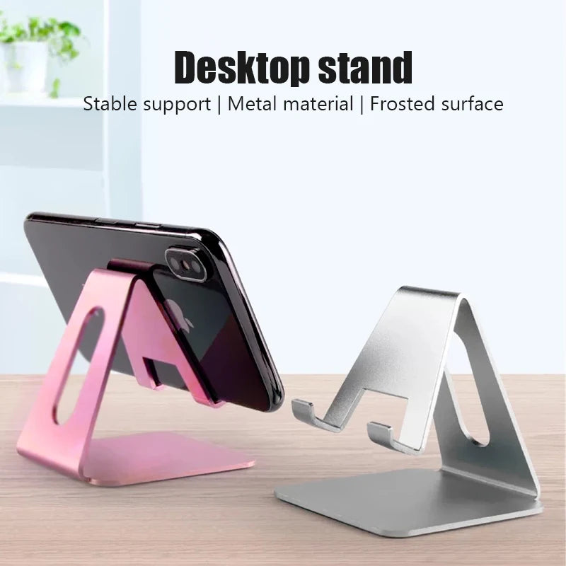 Desk Mobile Phone Holder Metal Cell Phone Holder For iPhone  Samsung  Xiaomi  Huawei