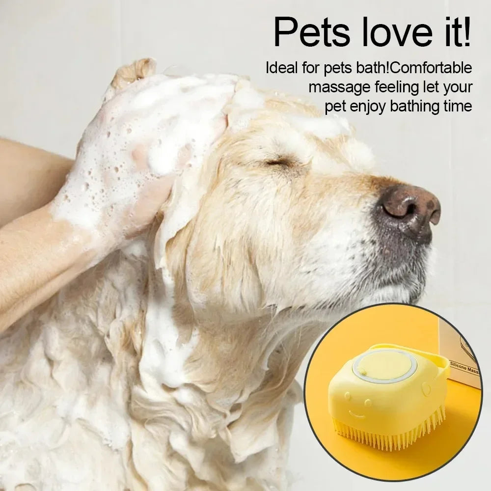 also this to portugal: Bathroom Dog Cat Bath Massage Gloves Brush