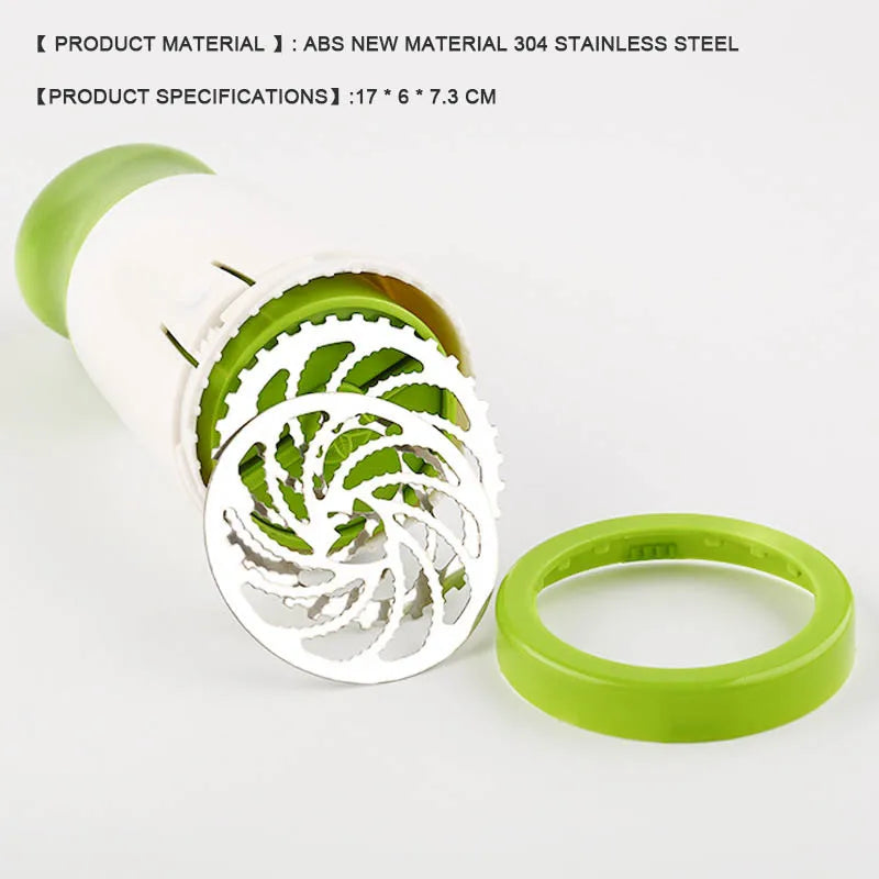 Manual Herb Grinder Stainless Steel Manual Herb Mill Vegetable Chopper Pepper Grinder Chili and Cilantro Kitchen Tool