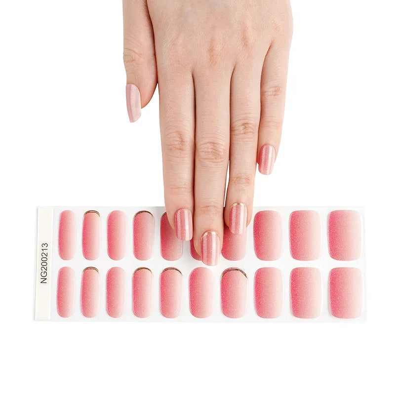 20 Tips High-Quality Semi-Cured Nail Wraps