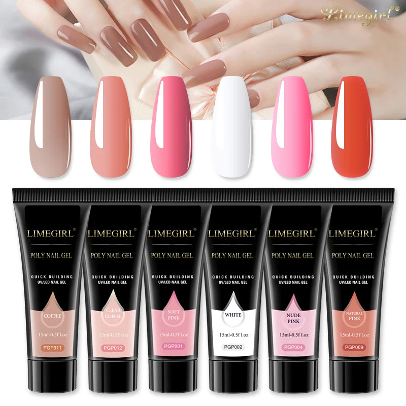 Poly Gel Nail Kit