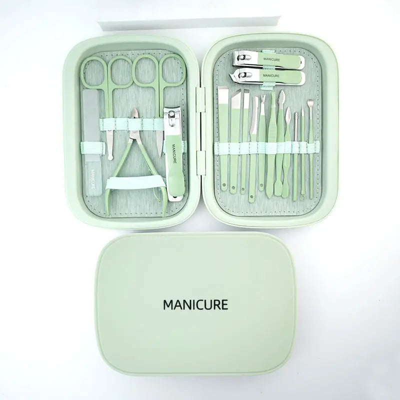 18  Nail Clippers / Manicure Tool Set