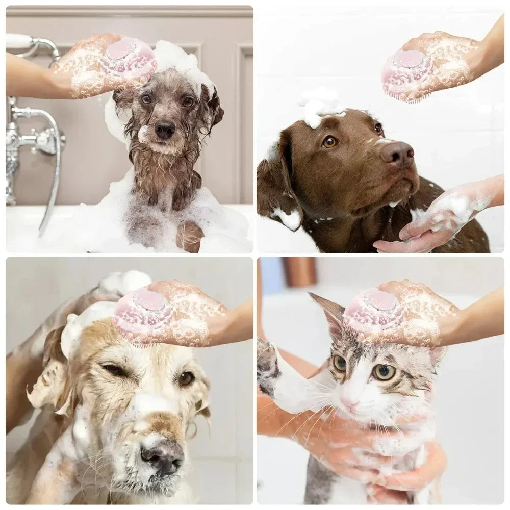 also this to portugal: Bathroom Dog Cat Bath Massage Gloves Brush