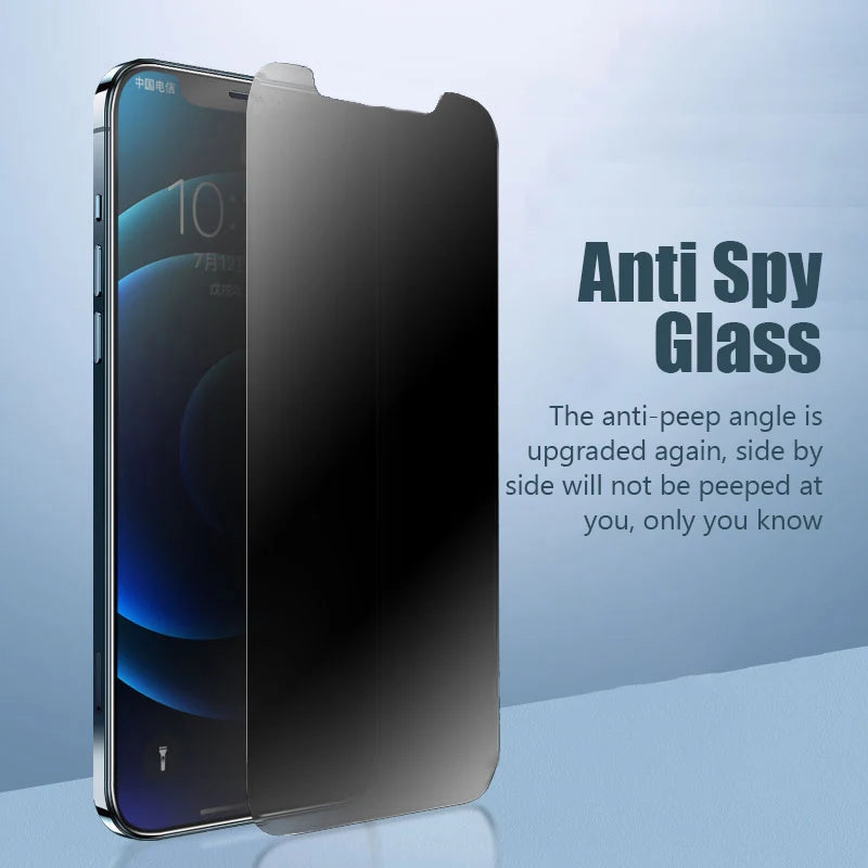 4 db Anti-Spy képernyővédő fólia iPhone 15 14 13 12 11 Pro Max 13 12 Mini Privacy Glass iPhone 14 15 8 7 Plus SE 2022 X XR készülékhez