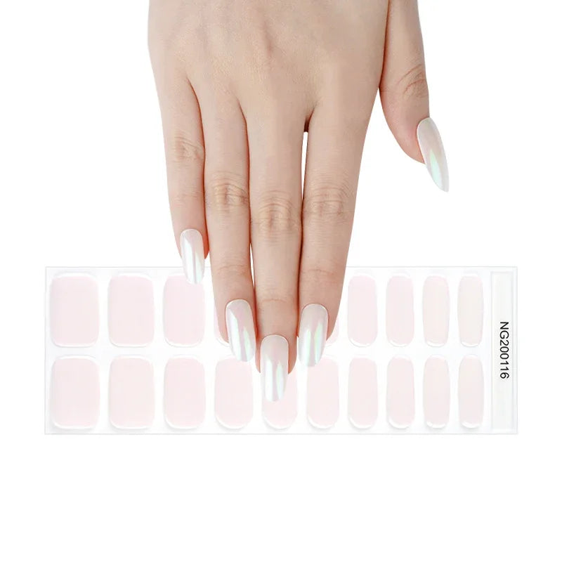 20 Tips High-Quality Semi-Cured Nail Wraps