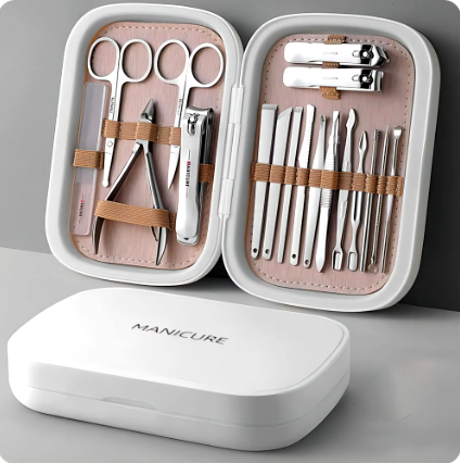 18  Nail Clippers / Manicure Tool Set